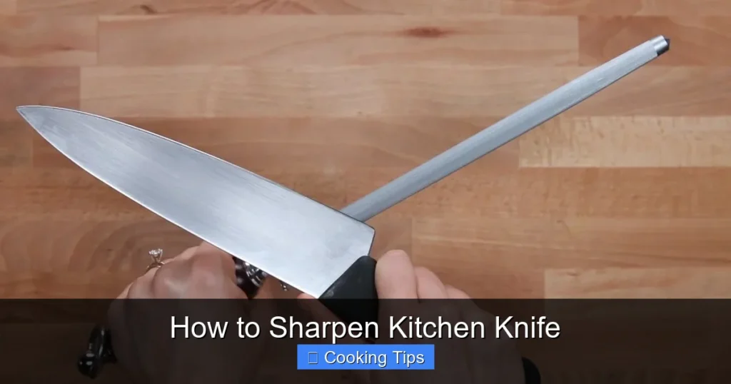 How to Sharpen Kitchen Knife