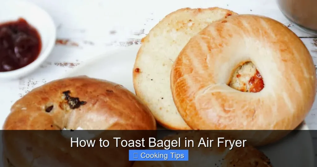 How to Toast Bagel in Air Fryer