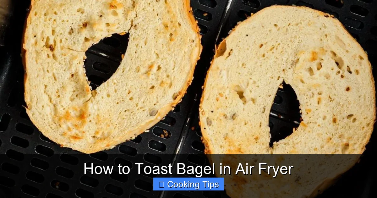 How to Toast Bagel in Air Fryer