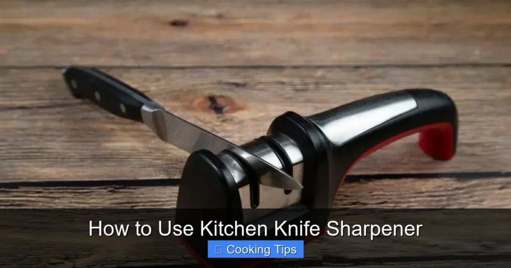 How to Use Kitchen Knife Sharpener