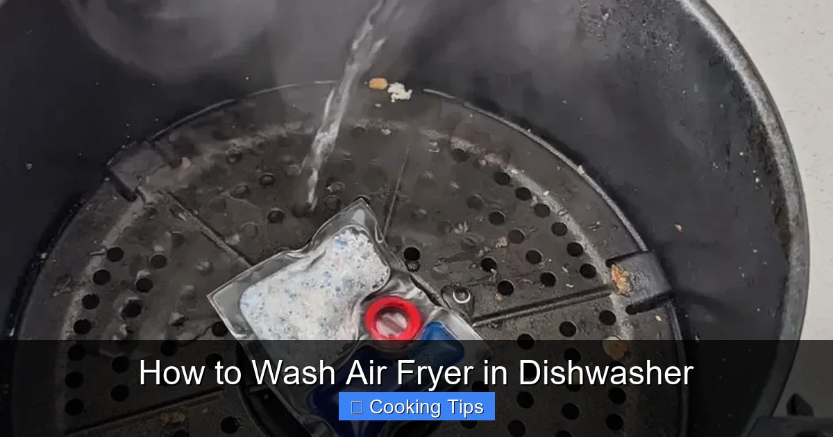 How to Wash Air Fryer in Dishwasher