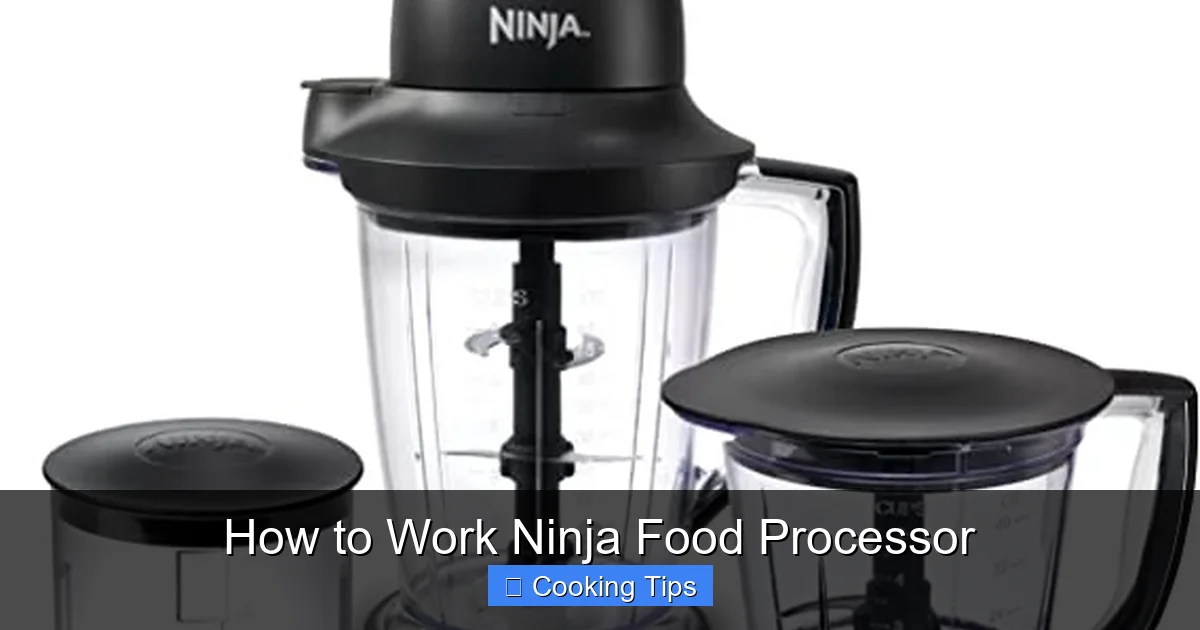 How to Work Ninja Food Processor