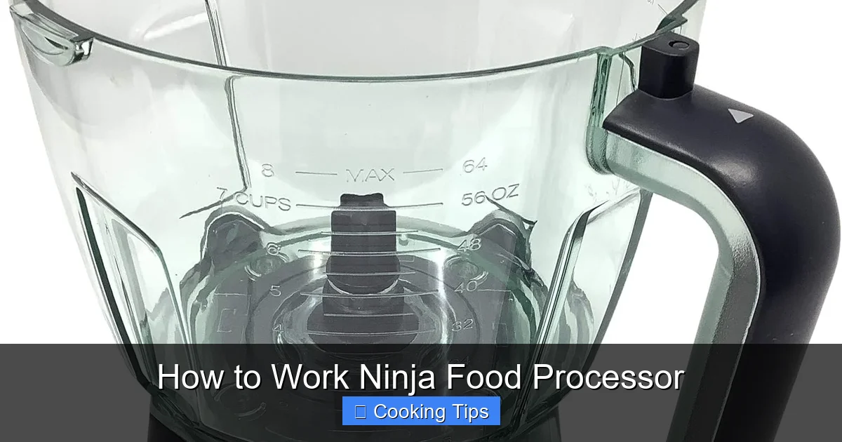 How to Work Ninja Food Processor