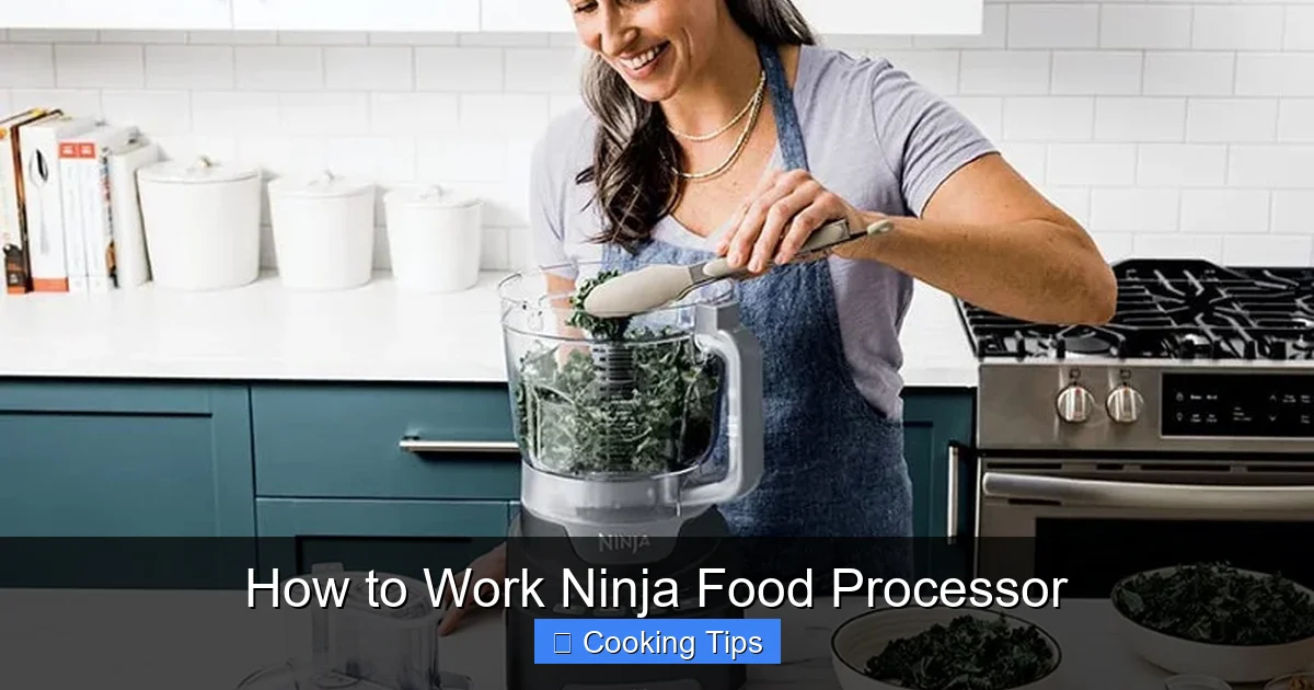 How to Work Ninja Food Processor
