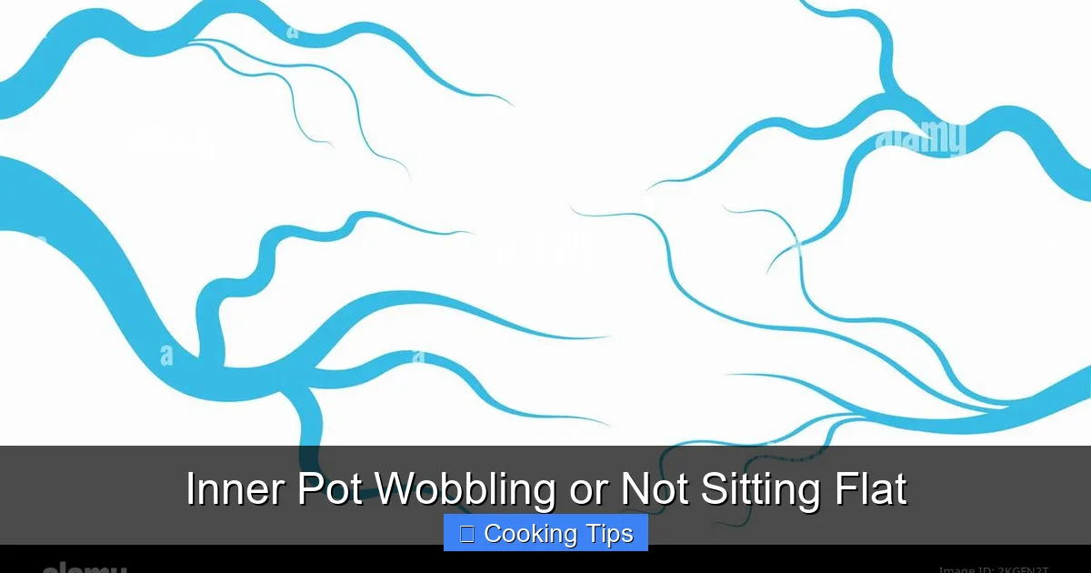 Inner Pot Wobbling or Not Sitting Flat