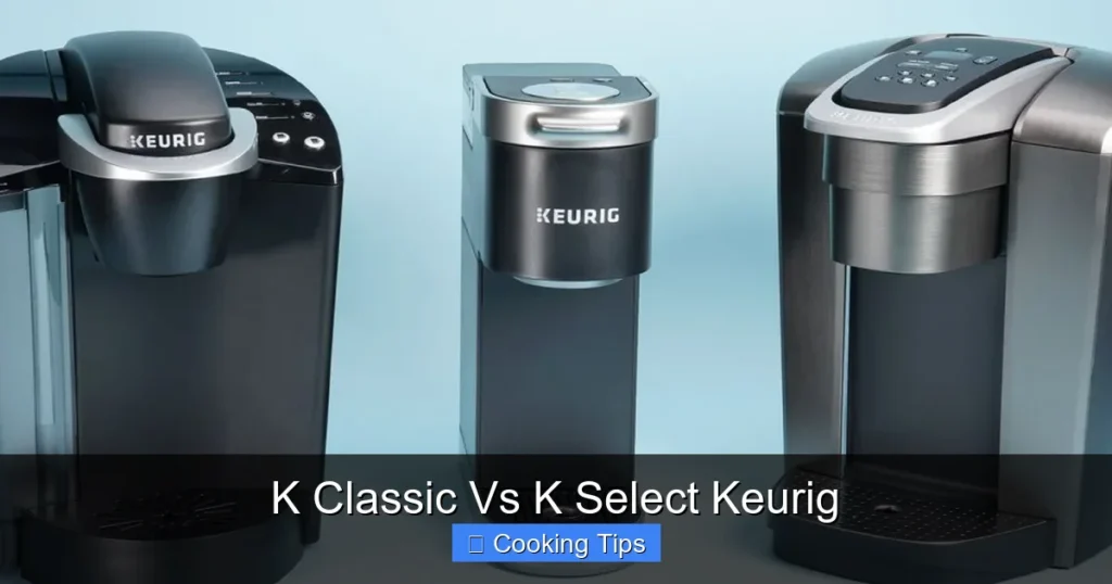 K Classic Vs K Select Keurig