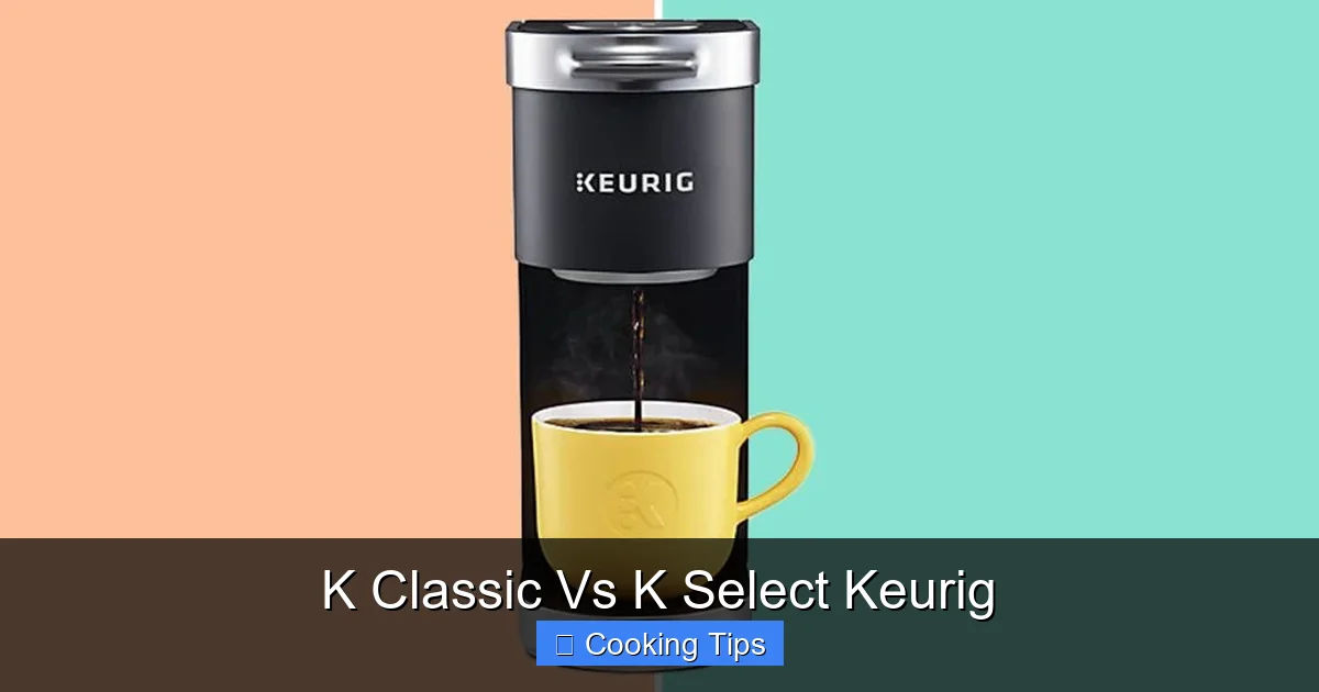 K Classic Vs K Select Keurig