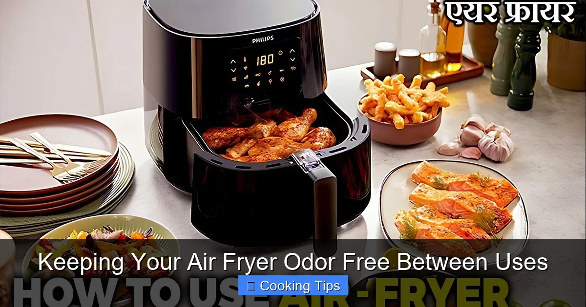Keeping Your Air Fryer Odor Free Between Uses