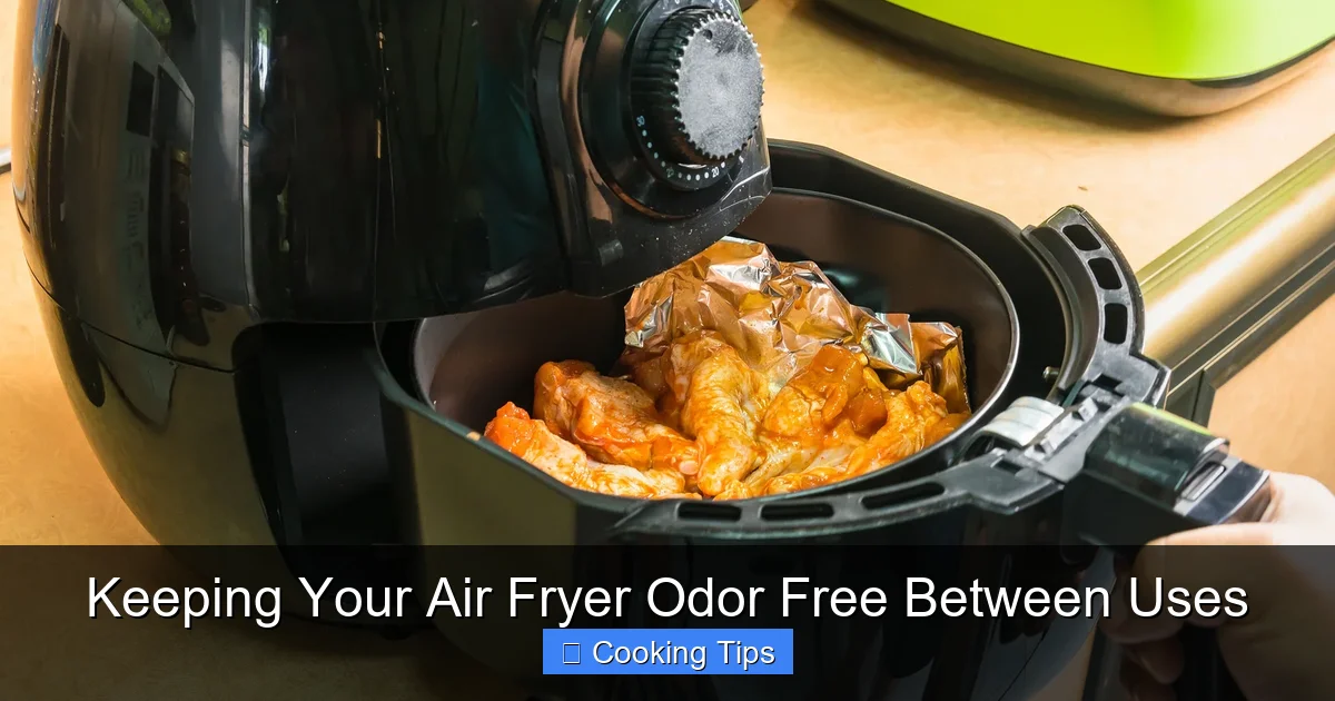 Keeping Your Air Fryer Odor Free Between Uses