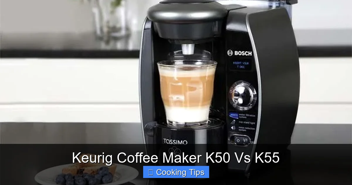 Keurig Coffee Maker K50 Vs K55