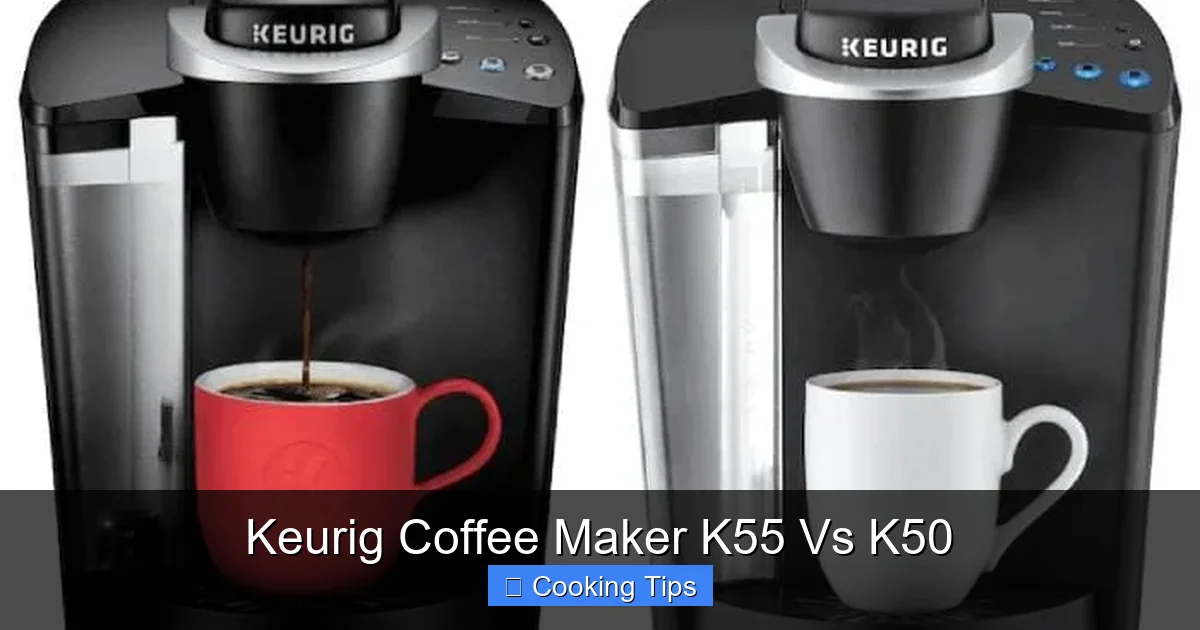 Keurig Coffee Maker K55 Vs K50