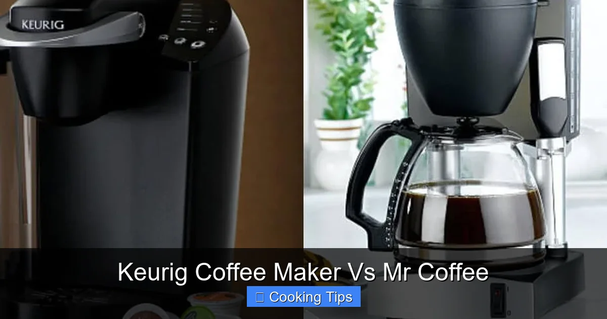 Keurig Coffee Maker Vs Mr Coffee