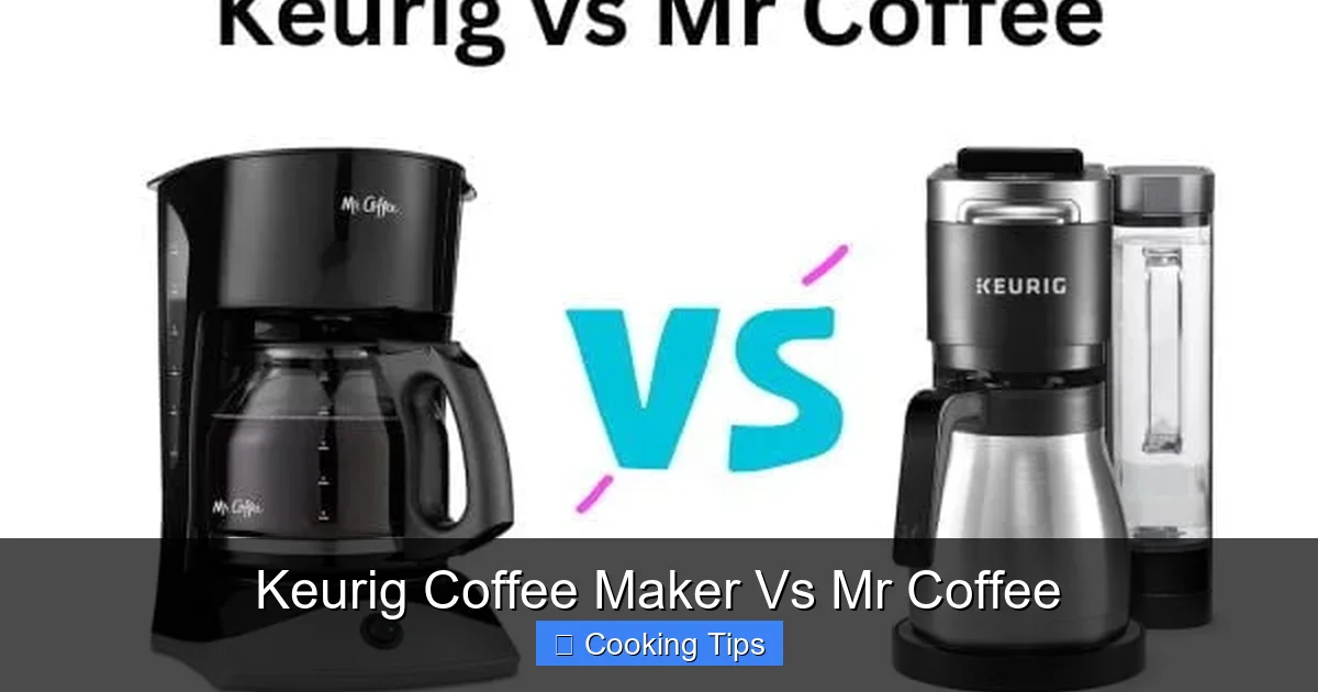 Keurig Coffee Maker Vs Mr Coffee
