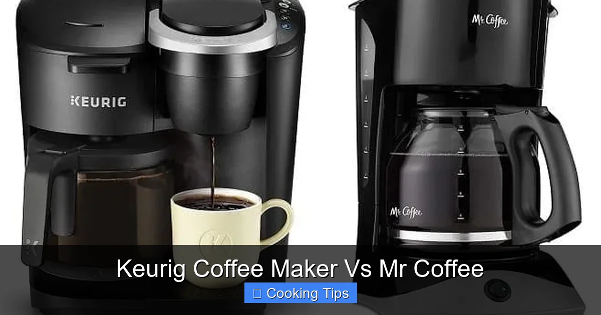 Keurig Coffee Maker Vs Mr Coffee