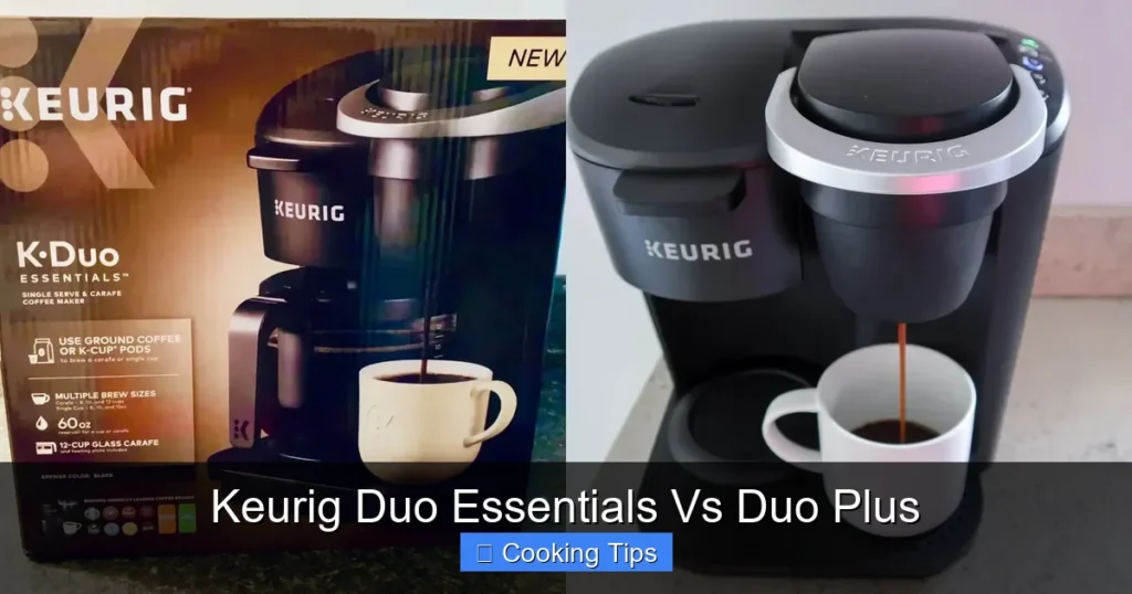 Keurig Duo Essentials Vs Duo Plus