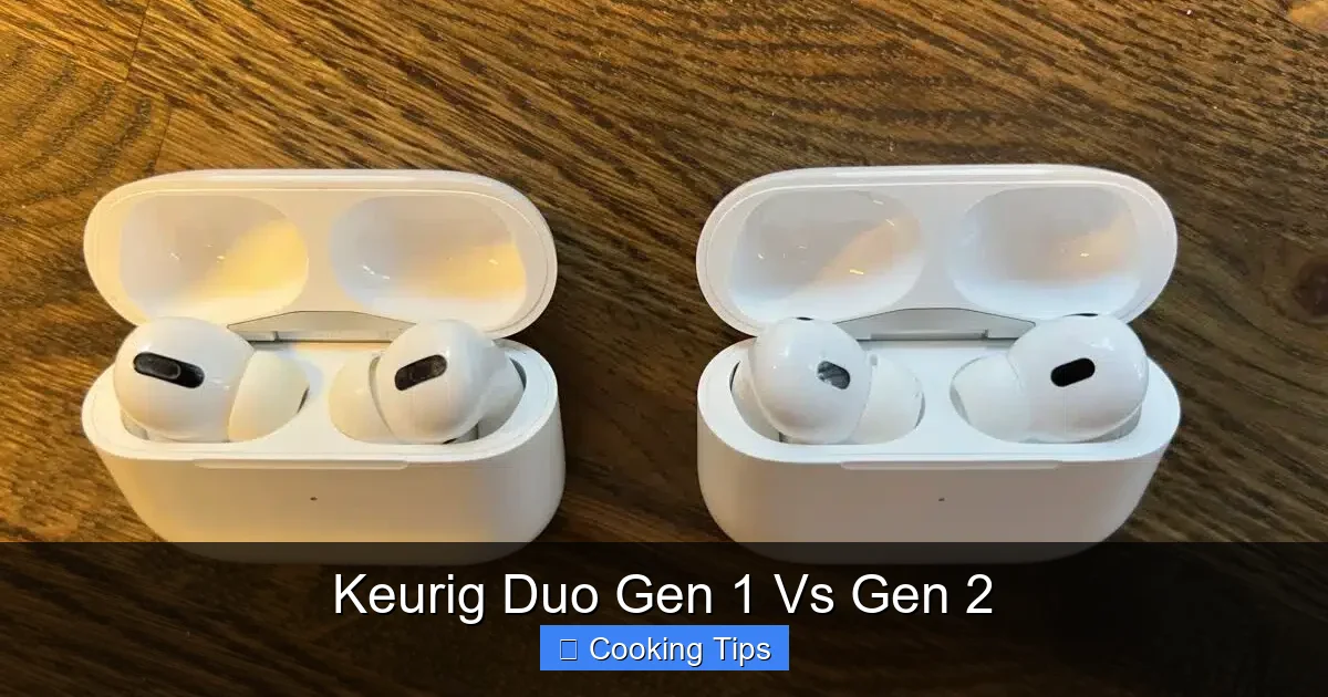 Keurig Duo Gen 1 Vs Gen 2