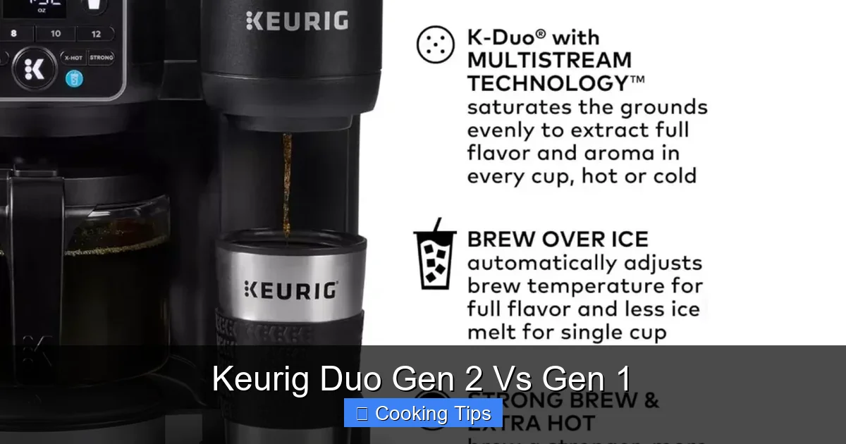 Keurig Duo Gen 2 Vs Gen 1