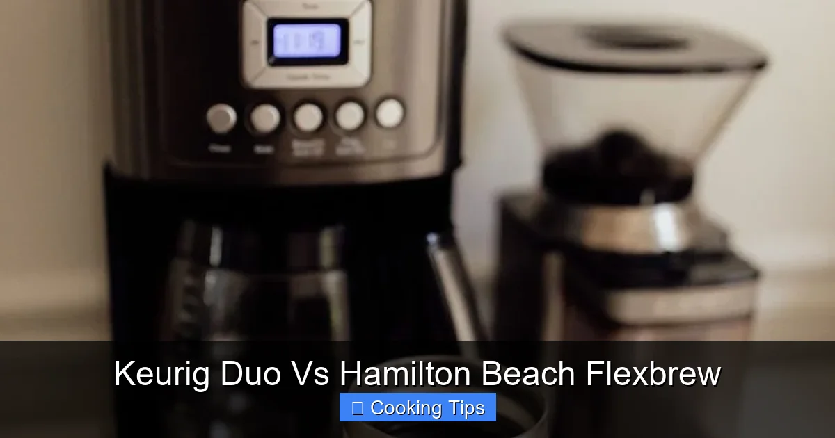 Keurig Duo Vs Hamilton Beach Flexbrew