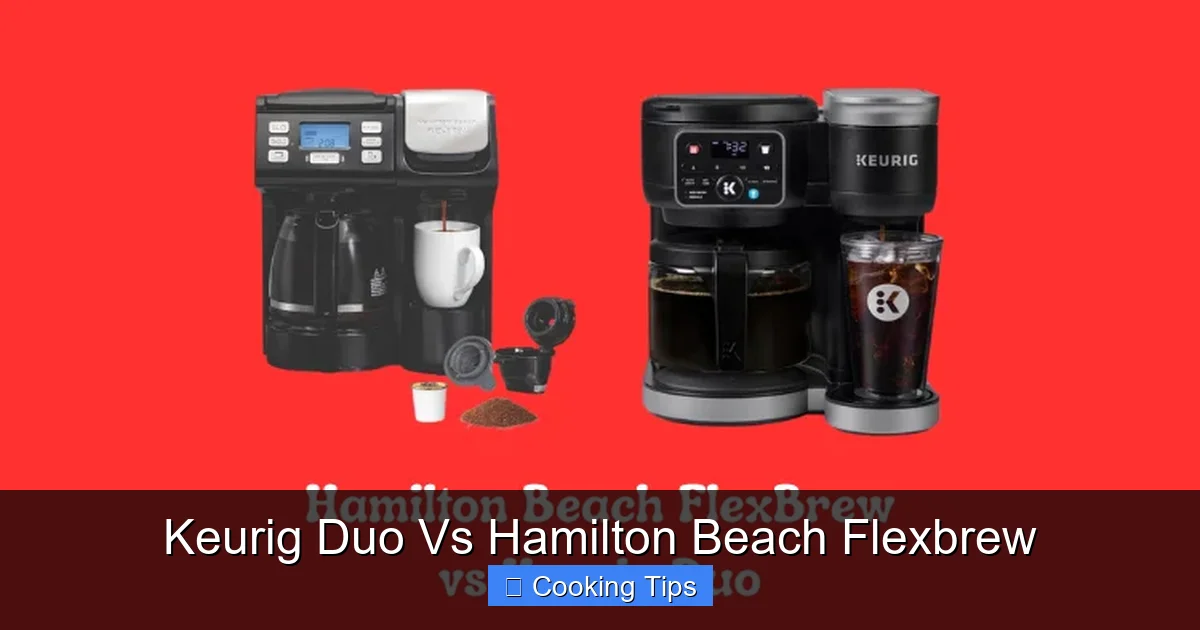Keurig Duo Vs Hamilton Beach Flexbrew