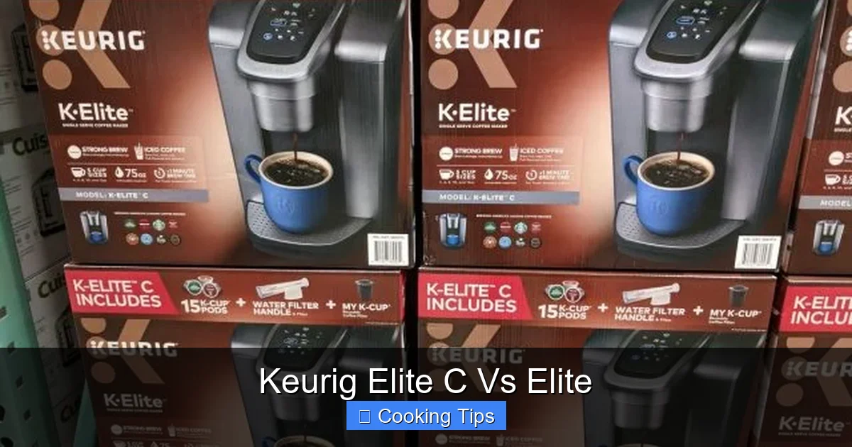 Keurig Elite C Vs Elite