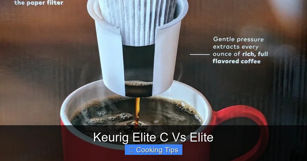 Keurig Elite C Vs Elite