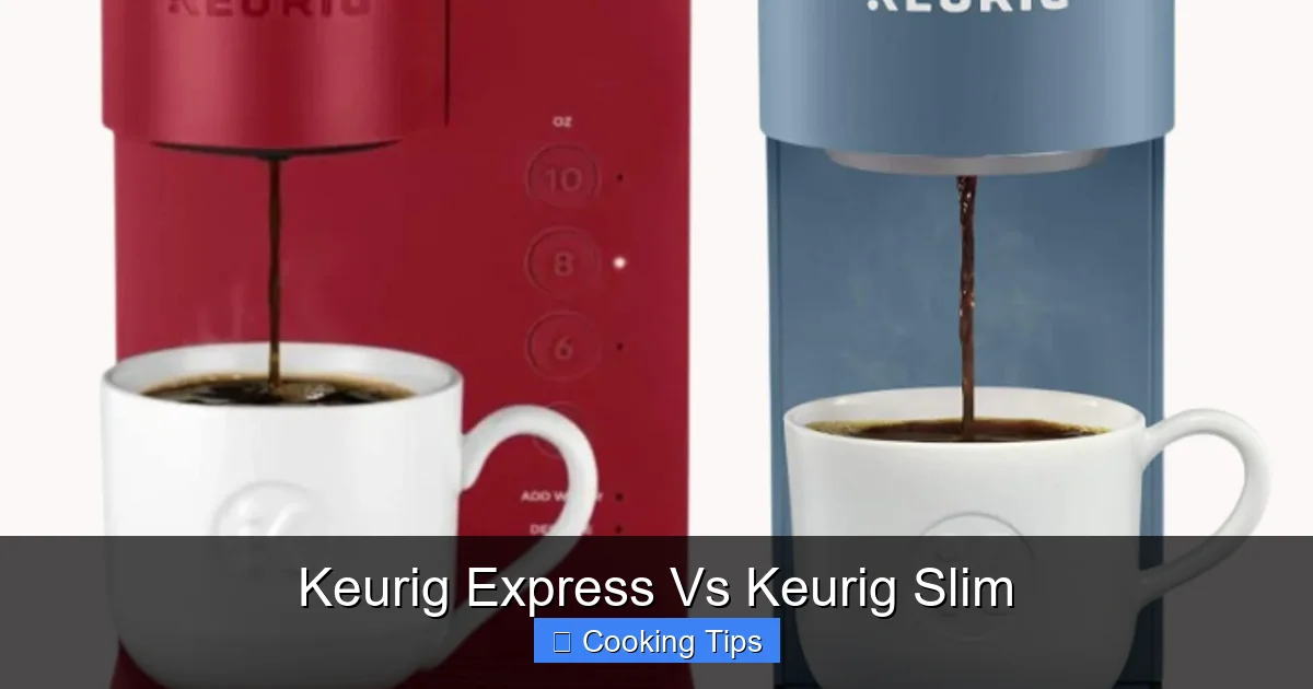 Keurig Express Vs Keurig Slim