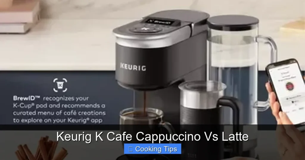 Keurig K Cafe Cappuccino Vs Latte Keurig K Cafe Cappuccino Vs Latte