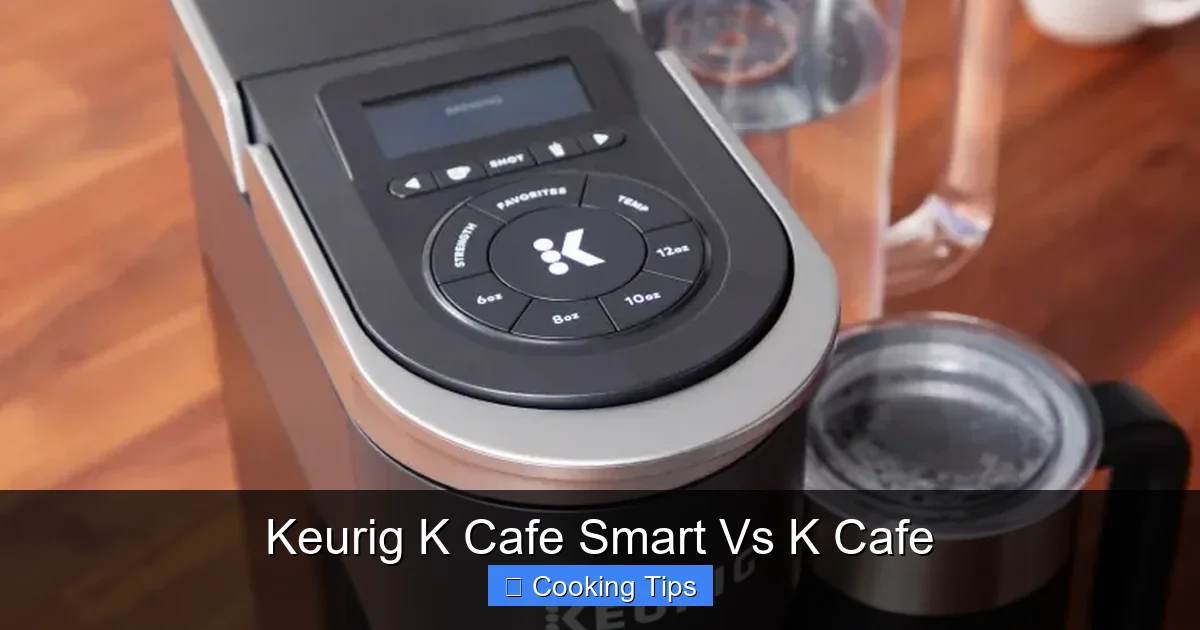 Keurig K Cafe Smart Vs K Cafe