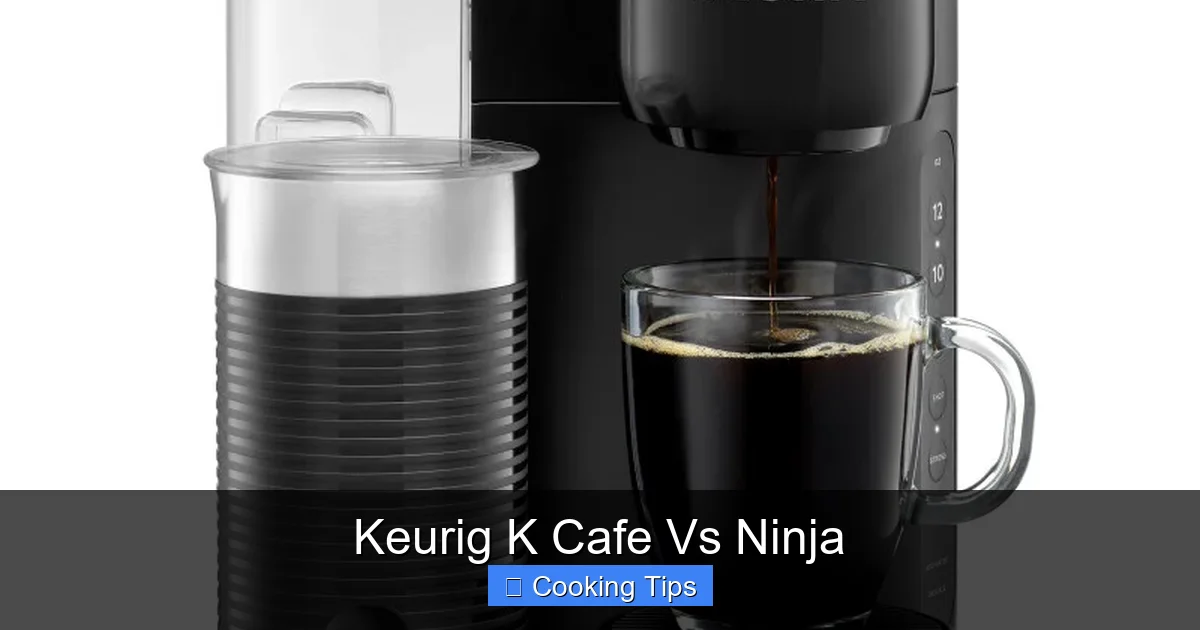 Keurig K Cafe Vs Ninja