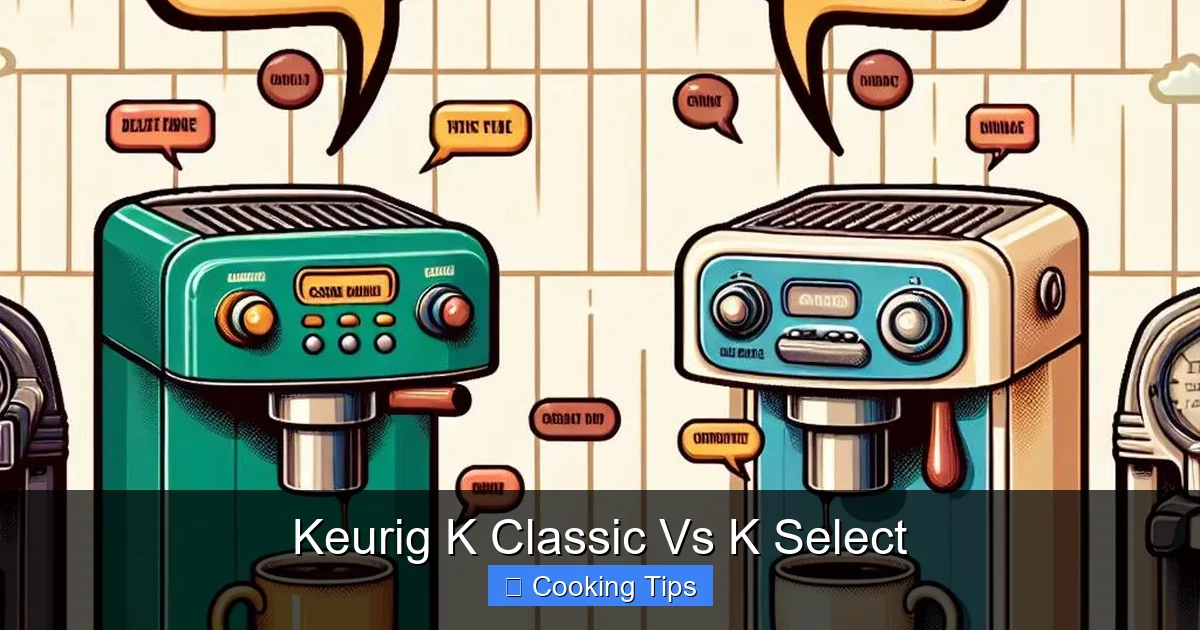 Keurig K Classic Vs K Select