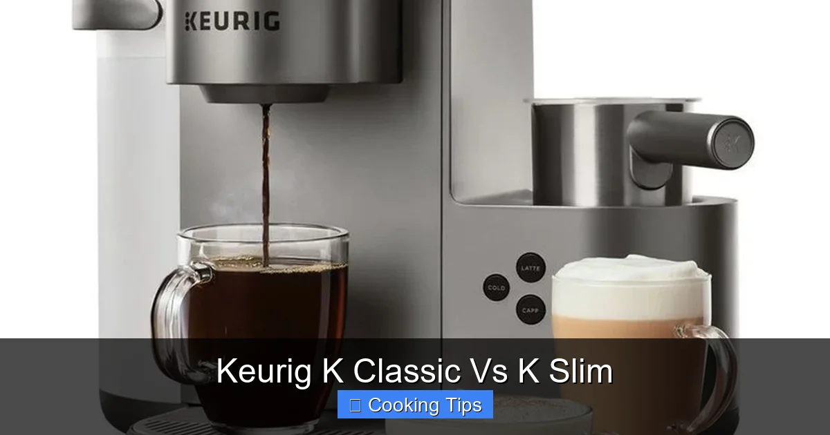 Keurig K Classic Vs K Slim