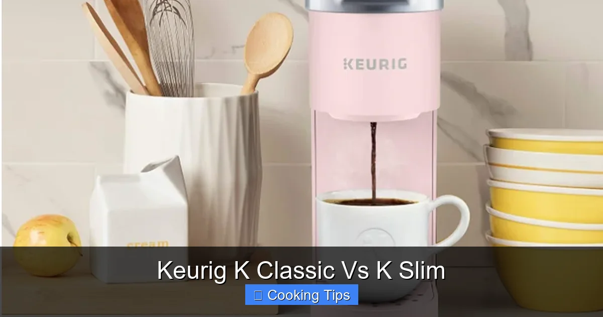 Keurig K Classic Vs K Slim