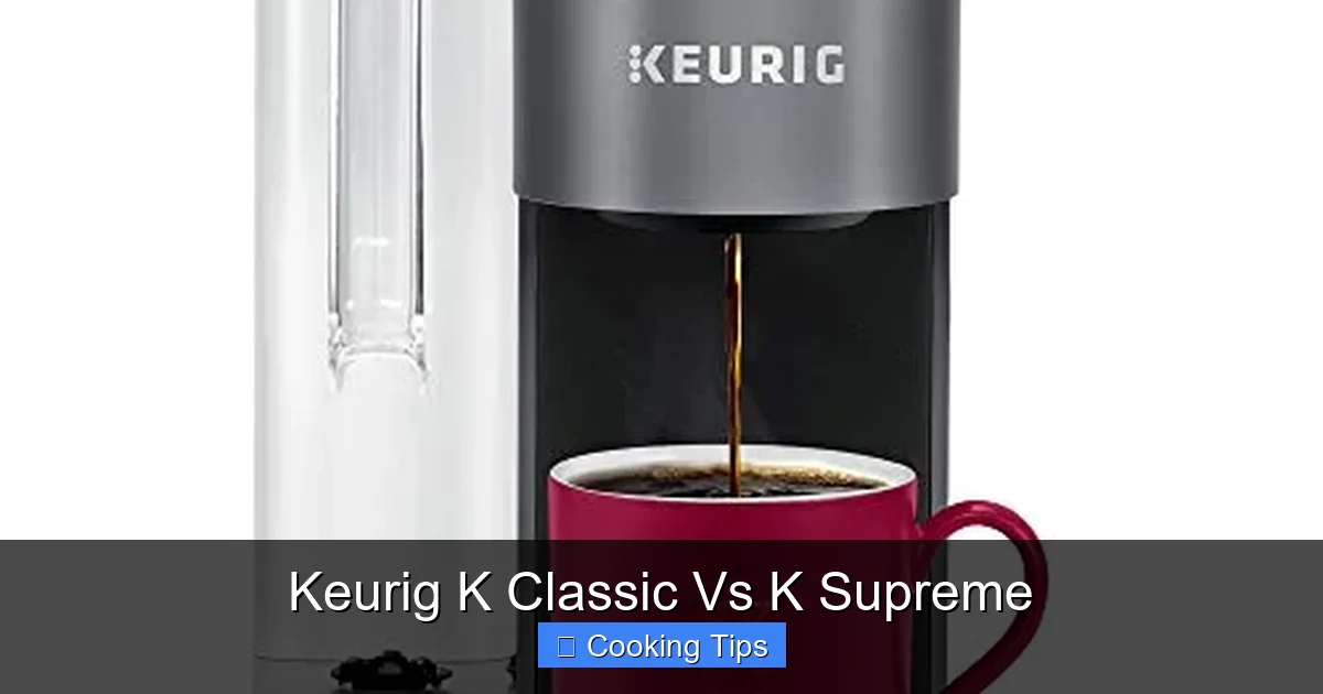 Keurig K Classic Vs K Supreme