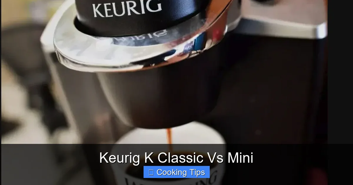 Keurig K Classic Vs Mini