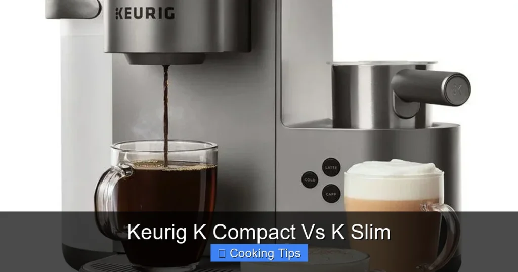 Keurig K Compact Vs K Slim