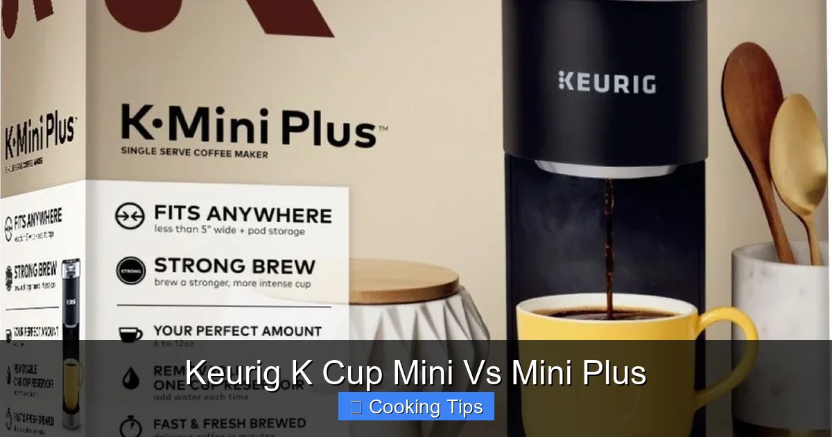 Keurig K Cup Mini Vs Mini Plus