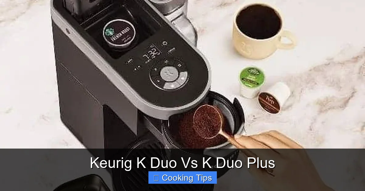 Keurig K Duo Vs K Duo Plus