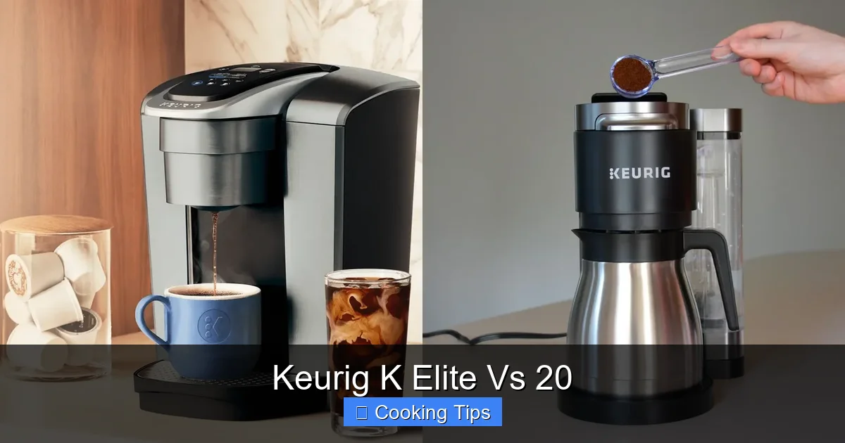 Keurig K Elite Vs 20