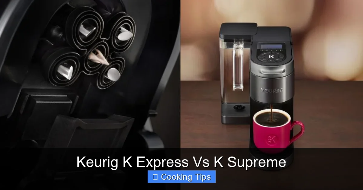 Keurig K Express Vs K Supreme