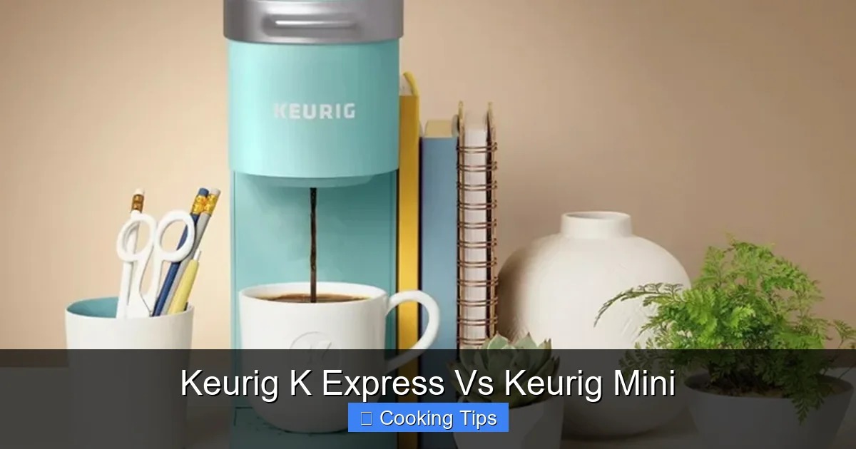 Keurig K Express Vs Keurig Mini