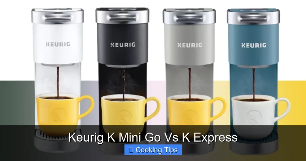 Keurig K Mini Go Vs K Express