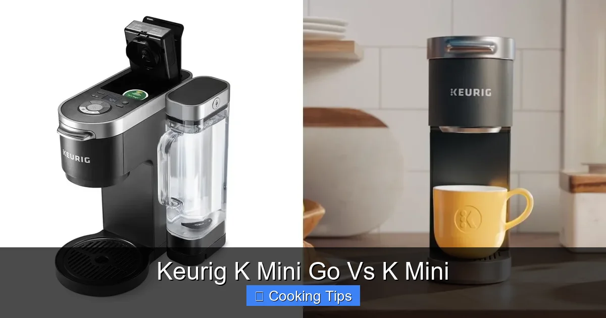 Keurig K Mini Go Vs K Mini