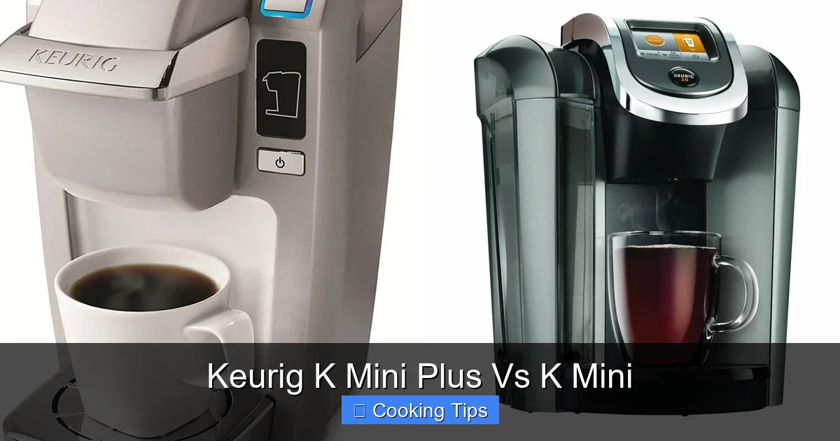 Keurig K Mini Plus Vs K Mini