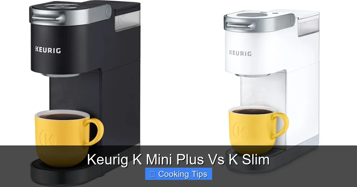 Keurig K Mini Plus Vs K Slim