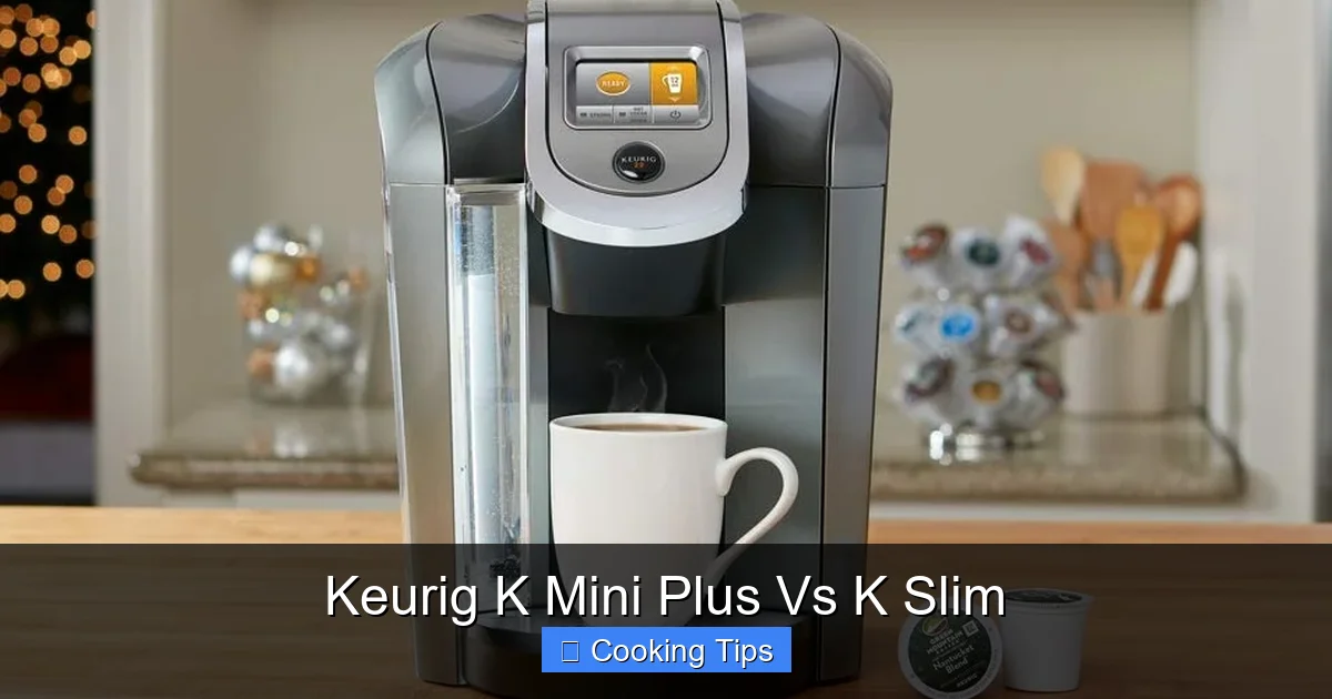 Keurig K Mini Plus Vs K Slim
