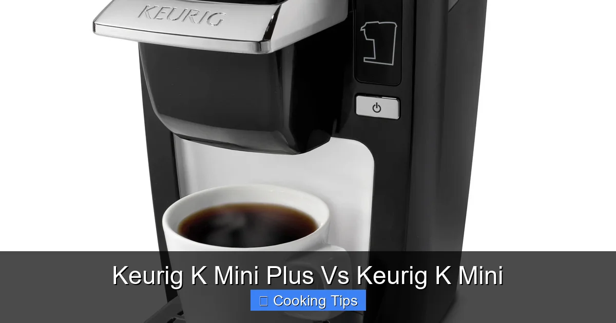 Keurig K Mini Plus Vs Keurig K Mini