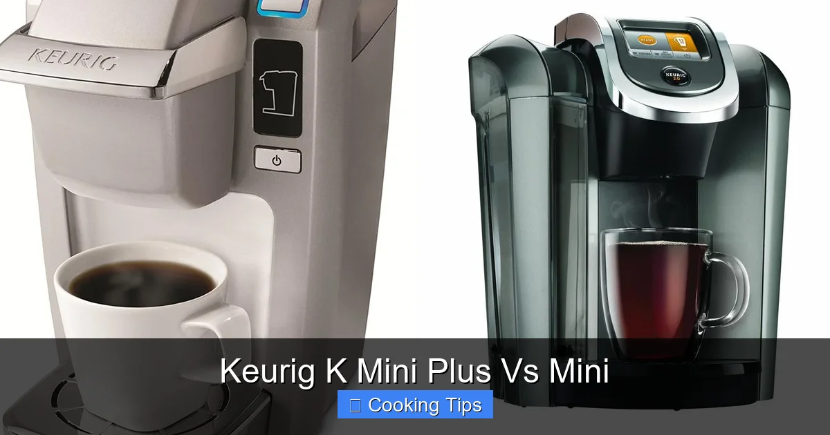 Keurig K Mini Plus Vs Mini