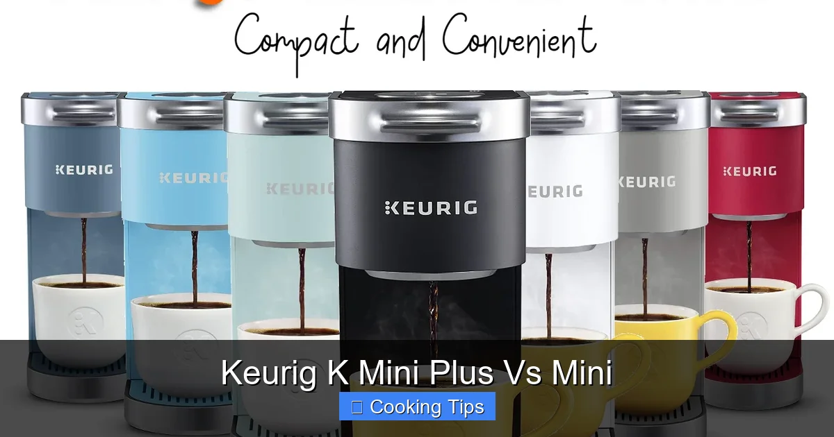 Keurig K Mini Plus Vs Mini
