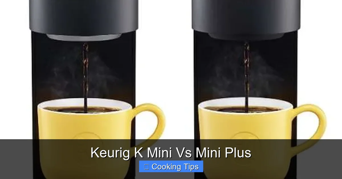 Keurig K Mini Vs Mini Plus