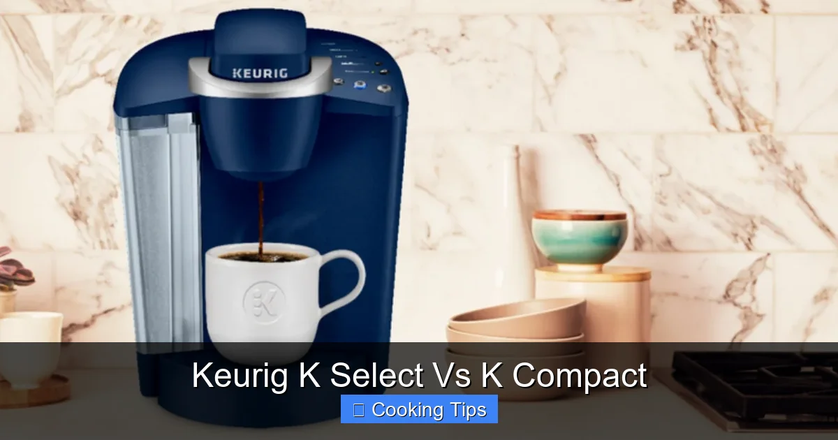 Keurig K Select Vs K Compact